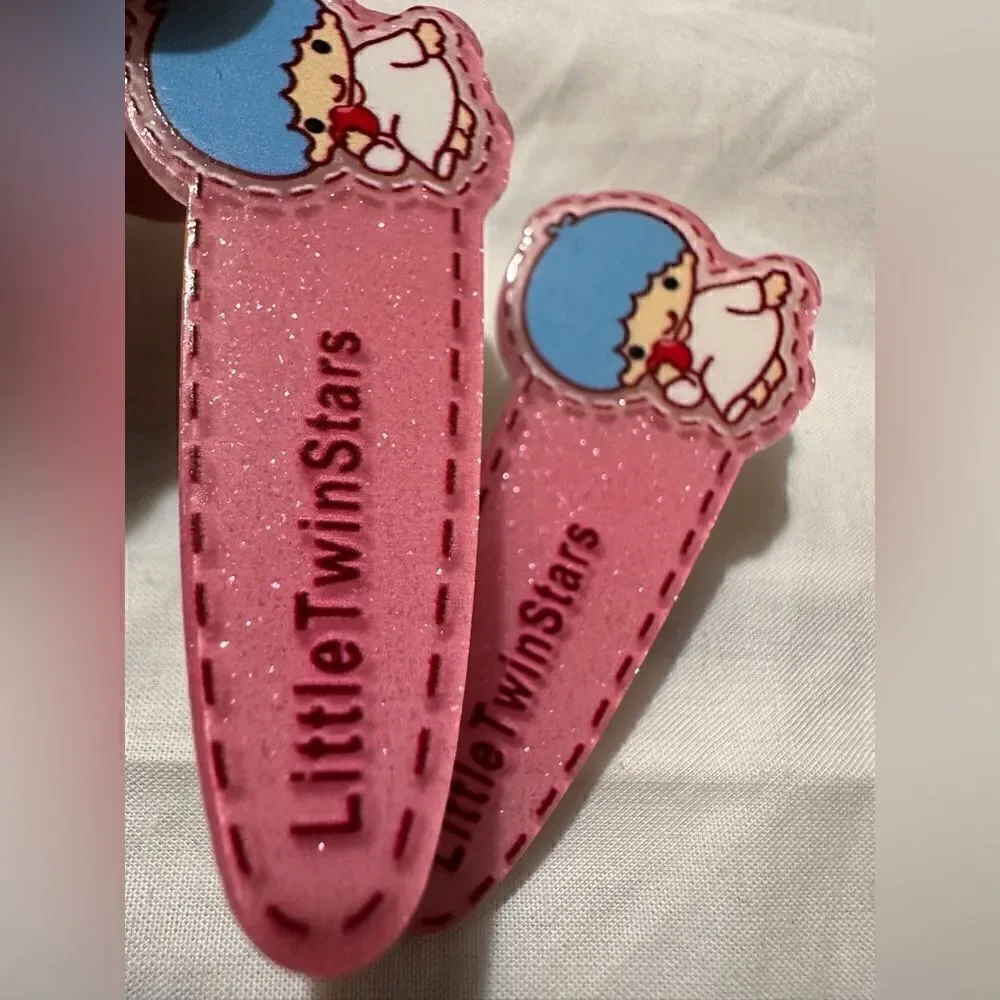 New little TwinStars Hair Accessories 2 pcs Hair Clip's